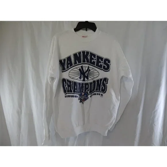 Vintage‎ 2000 New York Yankees World Series Champion Large 42-44 Subway Series